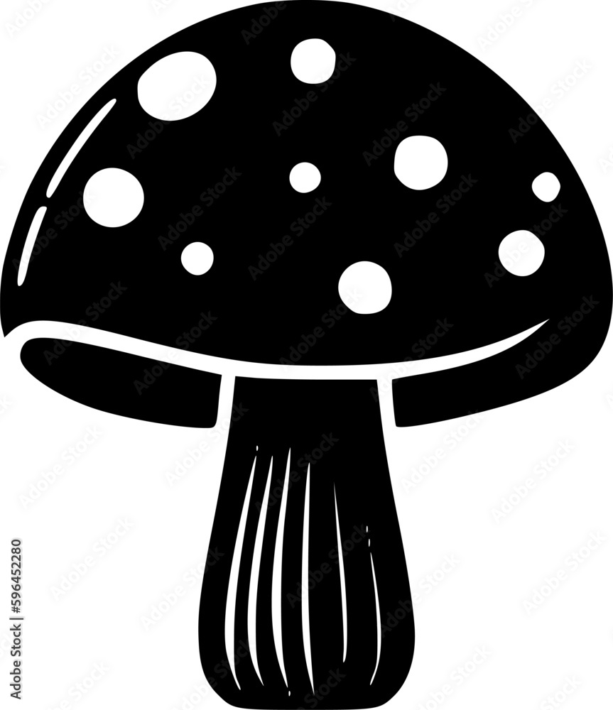 Mushroom | Minimalist and Simple Silhouette - Vector illustration Mushroom | Minimalist and Simple Silhouette - Vector illustration