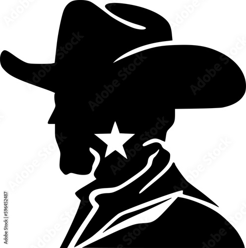 Texas | Minimalist and Simple Silhouette - Vector illustration