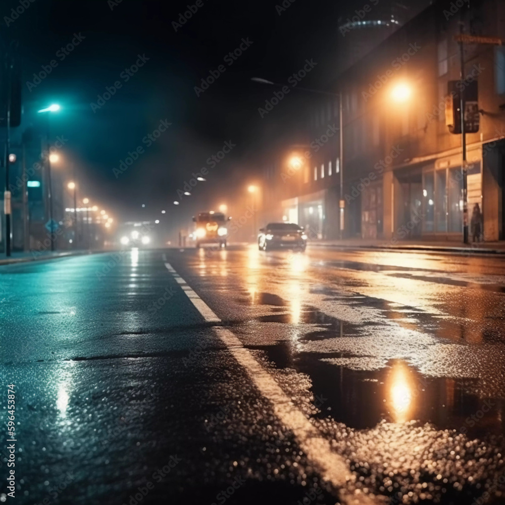 night city scene 