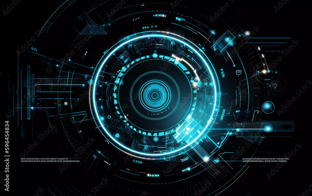 Obraz premium abstract technology background