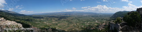 Sparta seen from Mystras