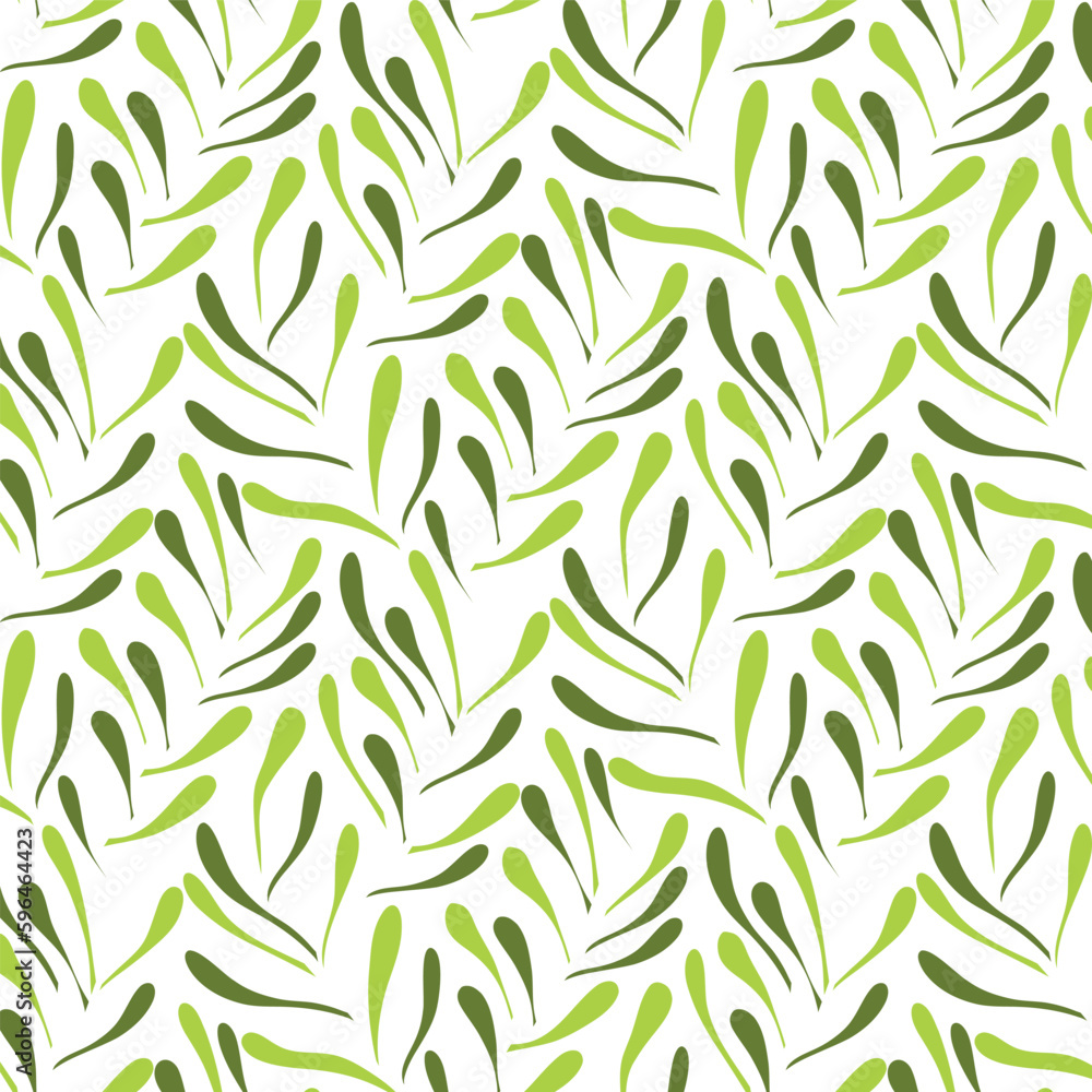 Seamless floral pattern with twigs. Botanical background, repeating prints. Blooming herbs texture design for your design. Hand drawn vector illustration Seamless floral pattern with twigs. Botanical background, repeating prints. Blooming herbs texture design for your design. Hand drawn vector illustration