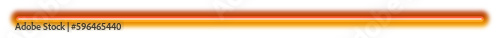 Neon line border glowing in yellow and orange light	
