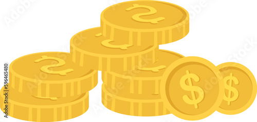 Gold Coins Pile
