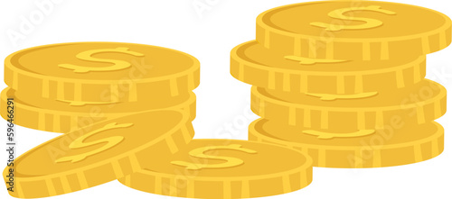 Gold Coins Pile