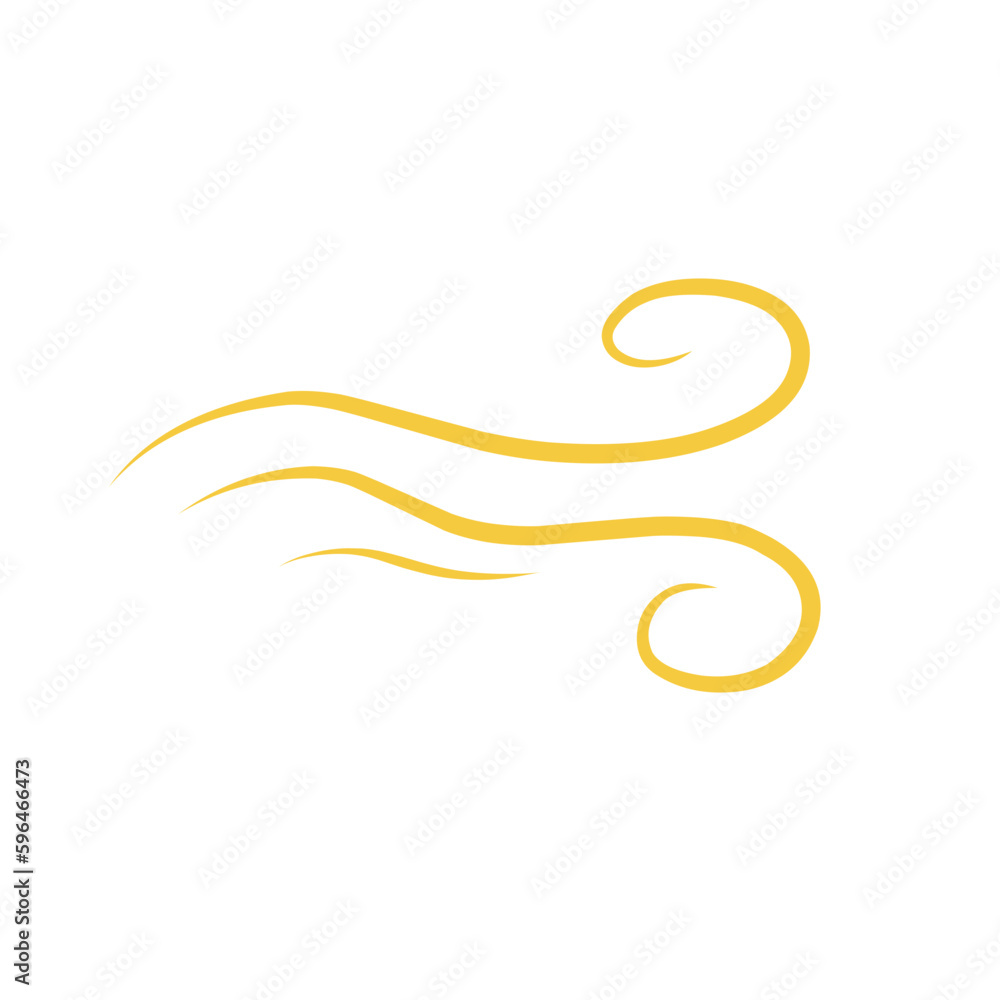 Gold Swish Swoosh Shape Gold Swish Swoosh Shape