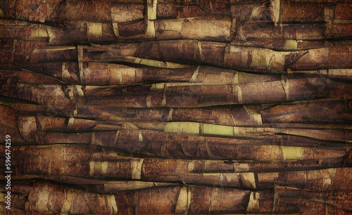 Fotografia Bamboos texture background