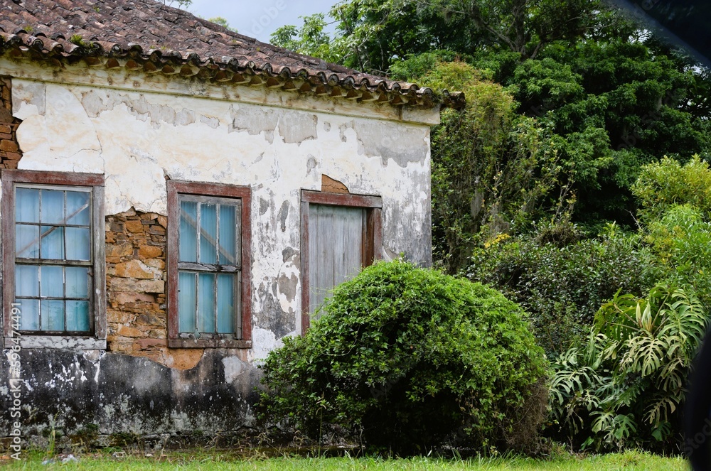 Casa antiga no sul do Brasil