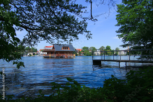 Φωτογραφία Restaurant on Müggelsee in Berlin. SpreeArche