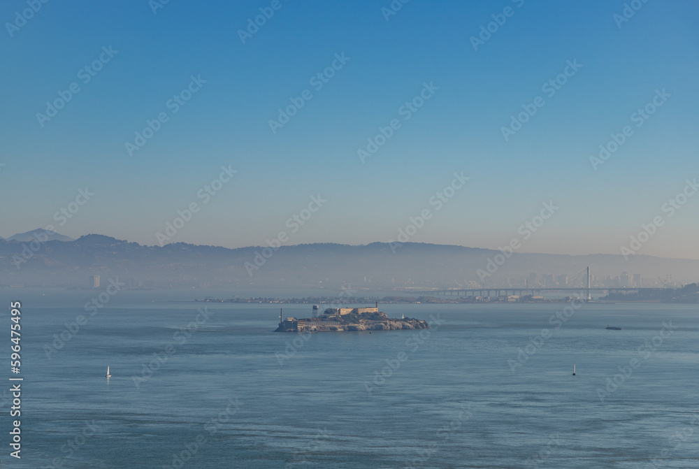 Alcatraz Island in the Morning
