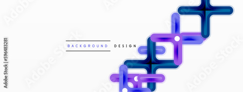 Cross line background minimal geometric template. Design for wallpaper, banner, background, landing page, wall art, invitation, prints, posters