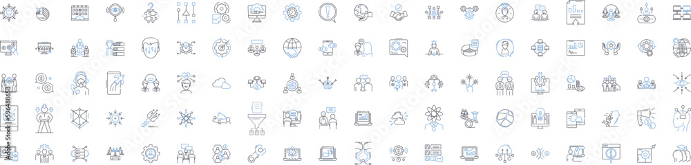 Assistance line icons collection. Support, Help, Aid, Guidance, Care, Relief, Comfort vector and linear illustration. Assistance,Backup,Empowerment outline signs set Generative AI Assistance line icons collection. Support, Help, Aid, Guidance, Care, Relief, Comfort vector and linear illustration. Assistance,Backup,Empowerment outline signs set Generative AI