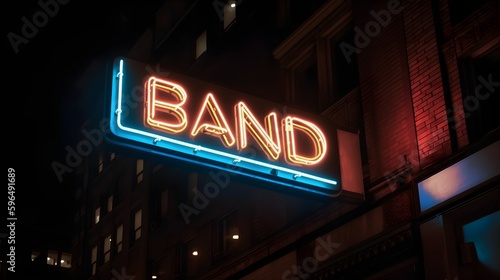 Band neon Sign