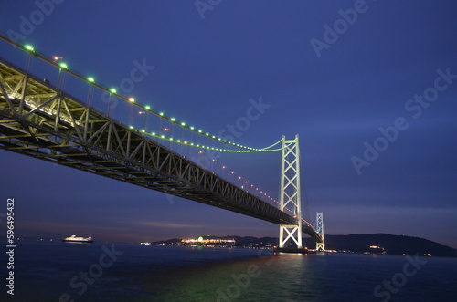 淡路島の経済を支える兵庫県明石海峡大橋