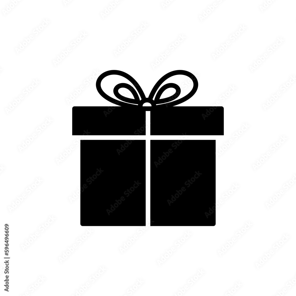 Gift icon vector. gift box icon. birthday gift Gift icon vector. gift box icon. birthday gift
