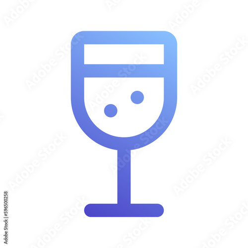 aperol spritz gradient icon