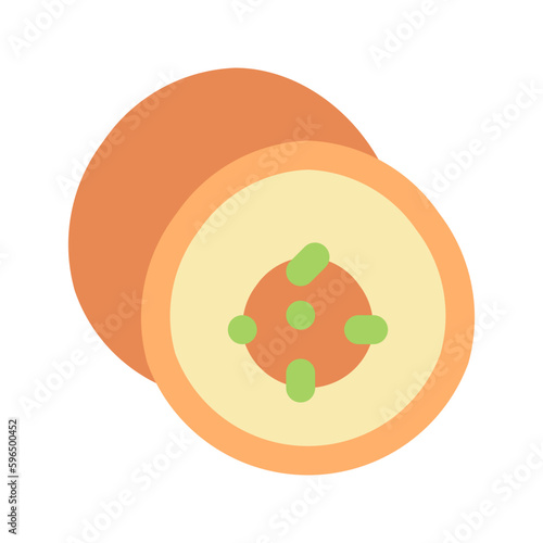 arancini flat icon