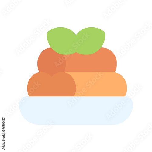 cannelloni flat icon