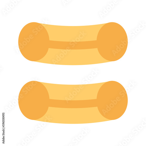 macaroni flat icon