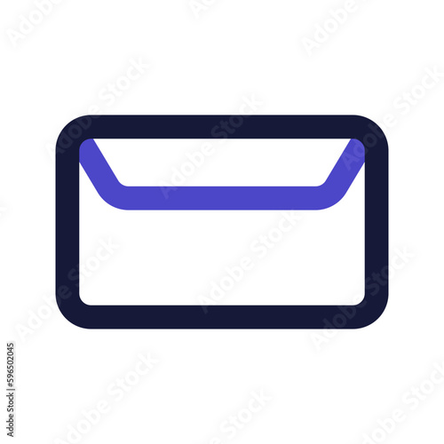 envelope line color icon
