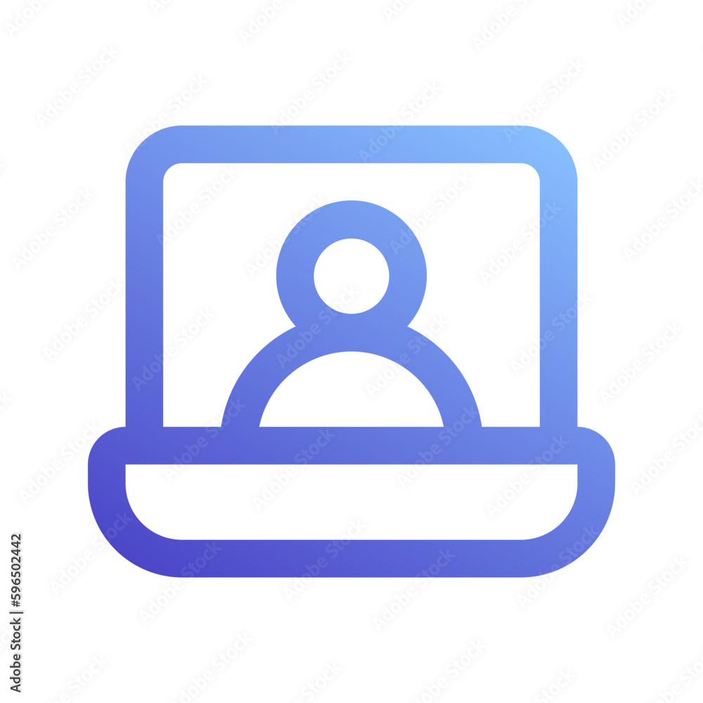 online support gradient icon online support gradient icon