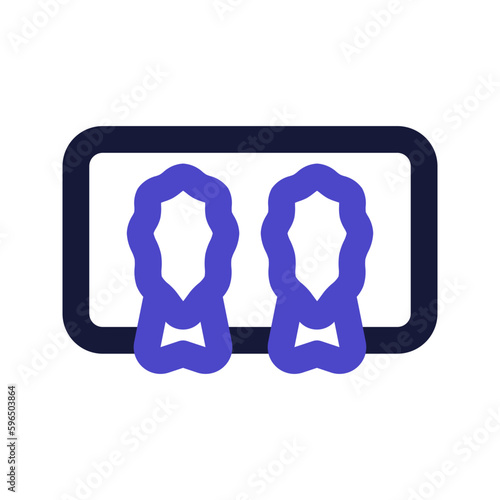 tempura line color icon