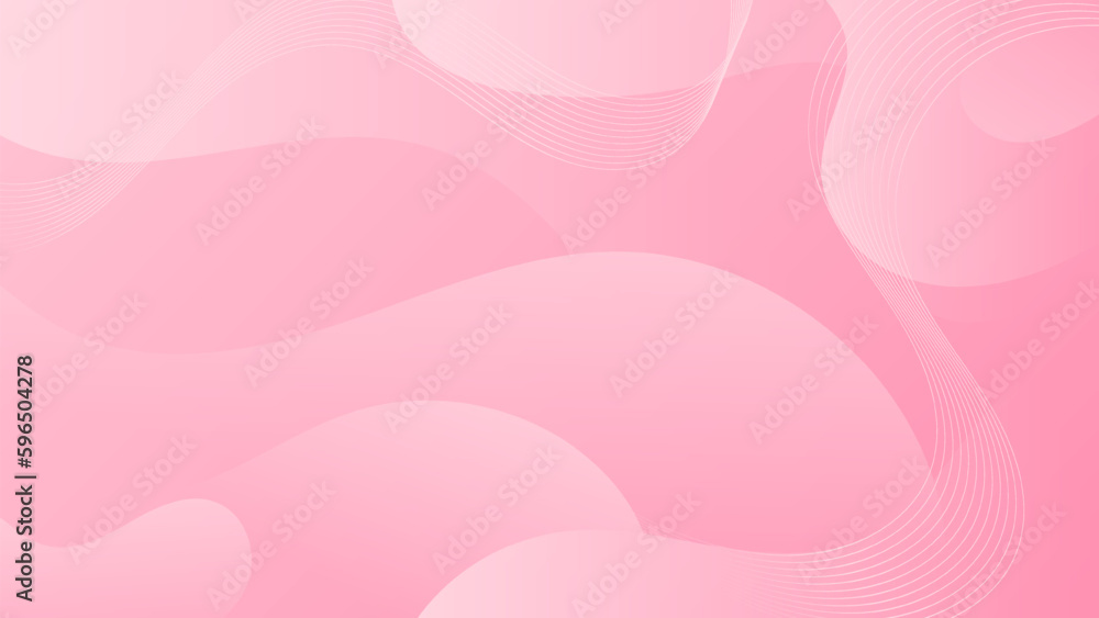 Abstract Gradient Pink white liquid background. Modern background design. Dynamic Waves. Fluid shapes composition. Fit for website, banners, brochure, posters