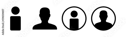 User Icon vector illustration. person sign and symbol. people icon.