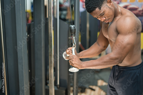Gaining Strength and Vitality: Bodybuilding at the Gym © Ibrahim