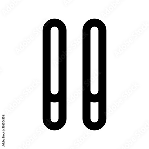 chocolate sticks icon