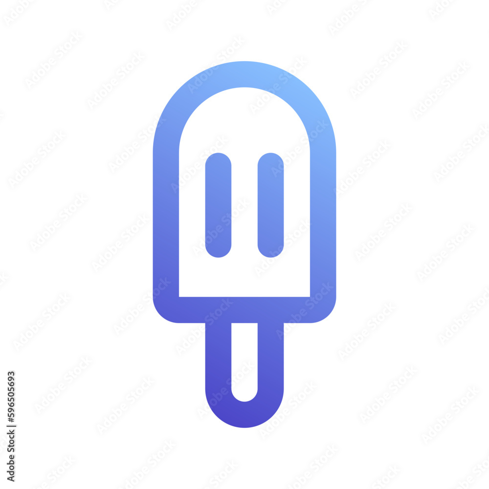 popsicle gradient icon popsicle gradient icon
