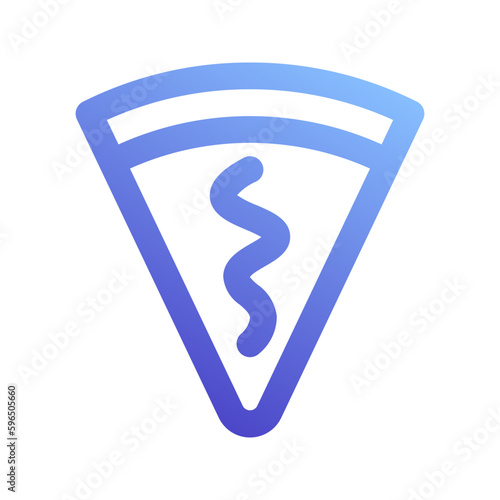 crepe gradient icon