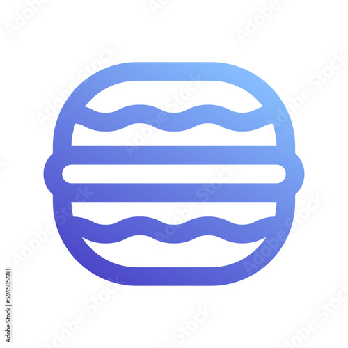 macaron gradient icon