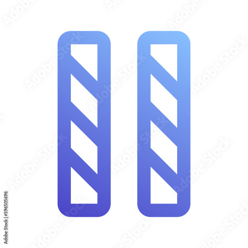 wafer gradient icon