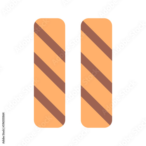 wafer flat icon