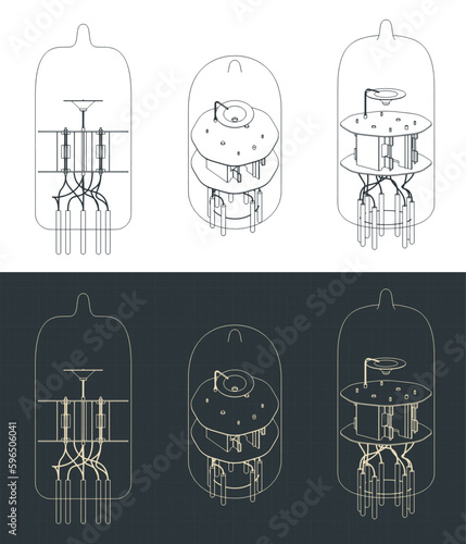 Vacuum tube blueprints