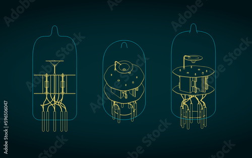 Vacuum tube illustration