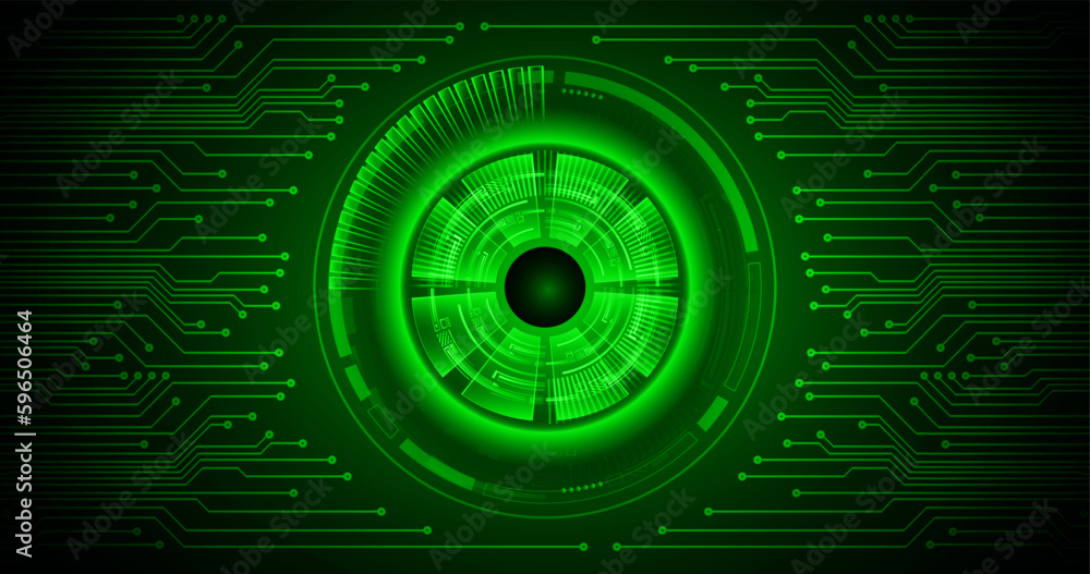 eye cyber circuit future technology concept background eye cyber circuit future technology concept background