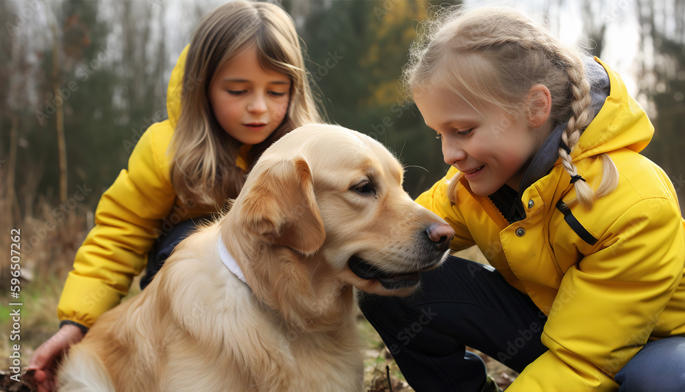 Unbreakable Bonds: Capturing the Joyful Moments of a Family and Their Loyal Canine Companion Unbreakable Bonds: Capturing the Joyful Moments of a Family and Their Loyal Canine Companion