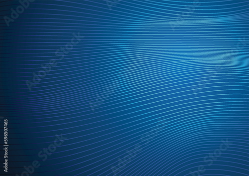Vector illustration of curve line abstract background