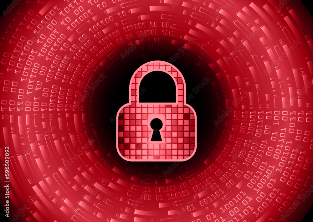 Closed Padlock on digital background, cyber security
Closed Padlock on digital background, cyber security