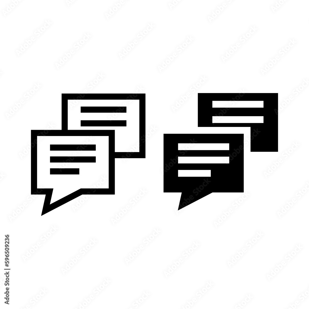 Speech bubble icon vector. Simple thinking sign for app snd site..eps Speech bubble icon vector. Simple thinking sign for app snd site..eps