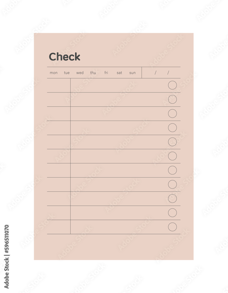 Check planner. Check planner.