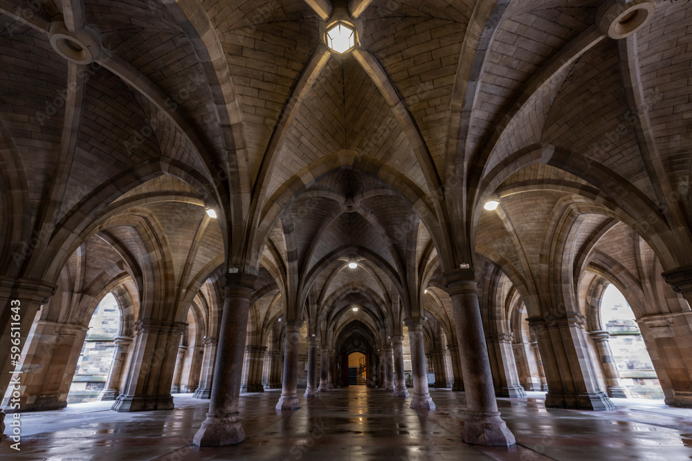 The Cloisters at the University of Glasgow