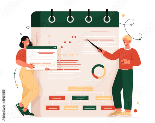Project management concept