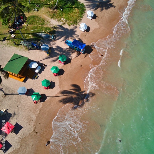 Patacho Beach, in São Miguel dos Milagres, Alagoas. Crystalline waters and beautiful, paradisiacal landscapes