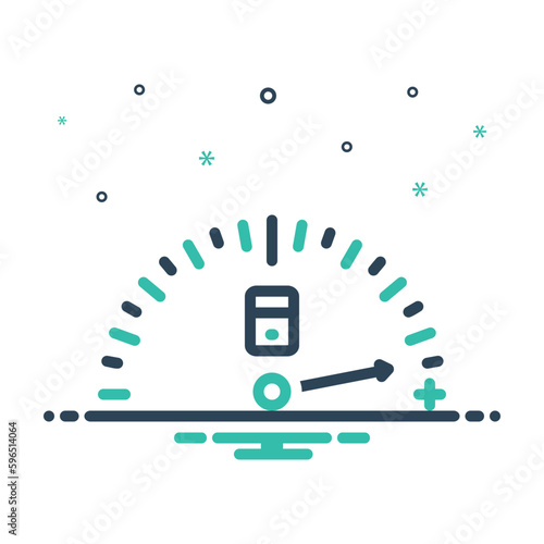 Mix icon for maximum 