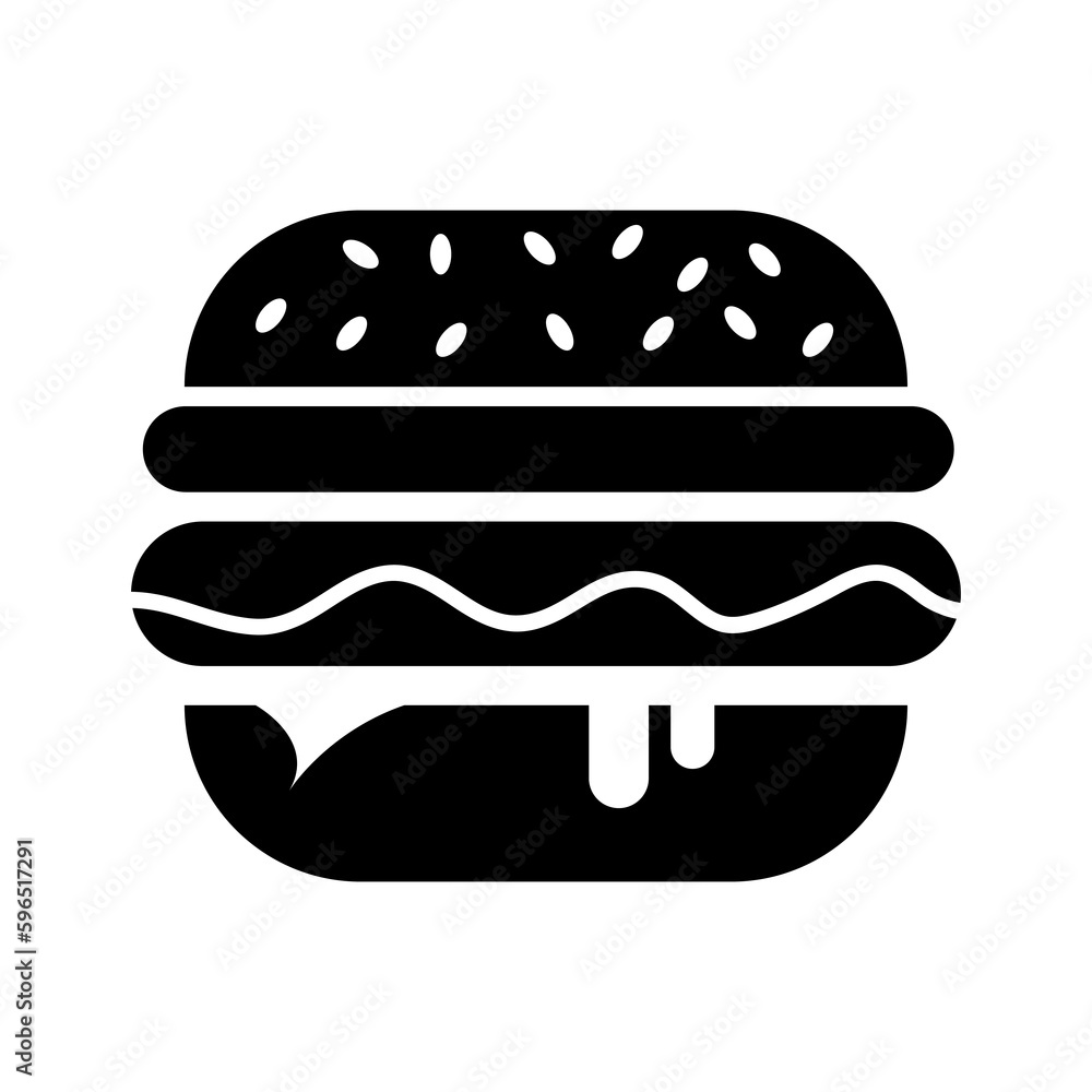 Hamburger Icon Vector Design Illustration on white background..eps Hamburger Icon Vector Design Illustration on white background..eps