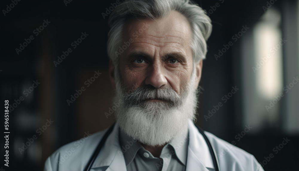 Male Doctor with Stethoscope: Providing medicine and Healthcare Services Male Doctor with Stethoscope: Providing medicine and Healthcare Services