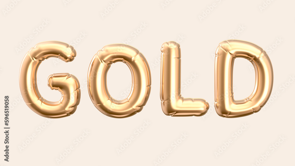 Balloon GOLD phrase Balloon GOLD phrase